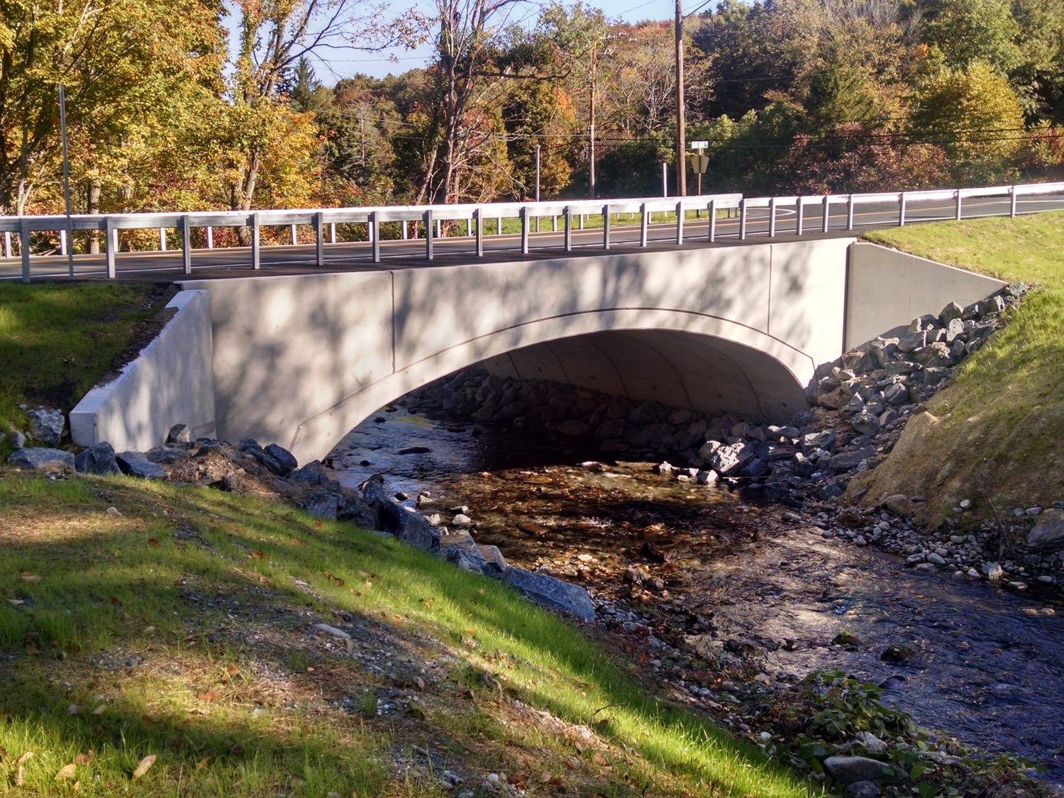Sand Bank Road Bridge Over Little Hoosic River