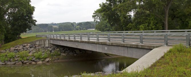 Stroh Road Bridge in the Village of Attica, NY