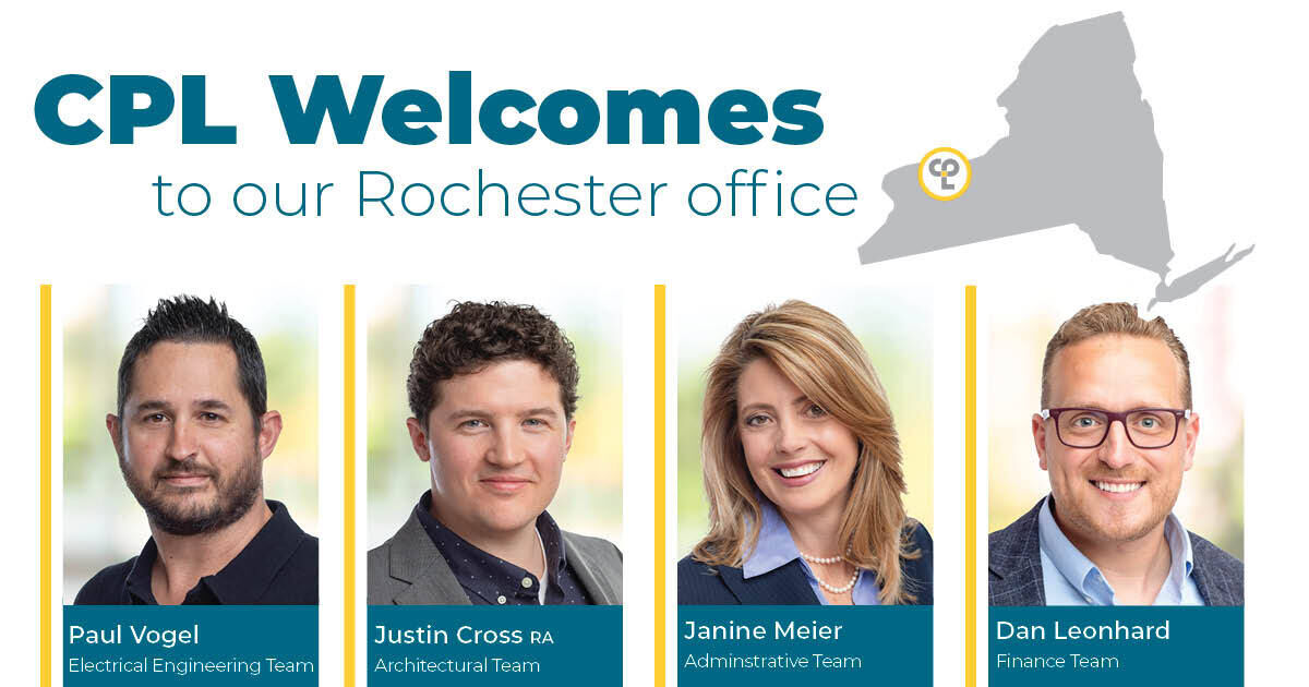 CPL Welcomes Paul Vogel, Justin Cross, Janine Meier and Dan Leonhard in Rochester