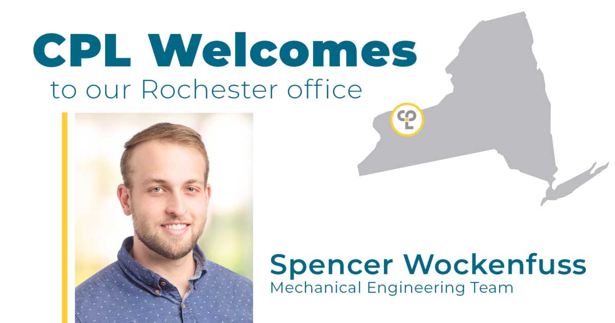 CPL Welcomes Spencer Wockenfuss in Rochester