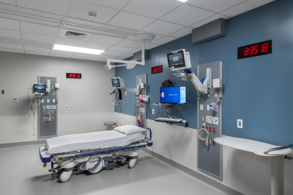 Lockport Memorial Hospital Interior room at Lockport Memorial Hospital