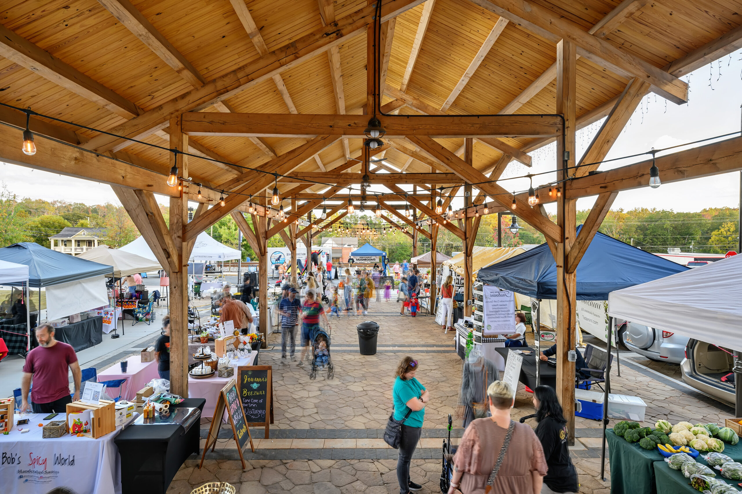 Flowery Branch Farmers Market, Streetscape & Pocket Park