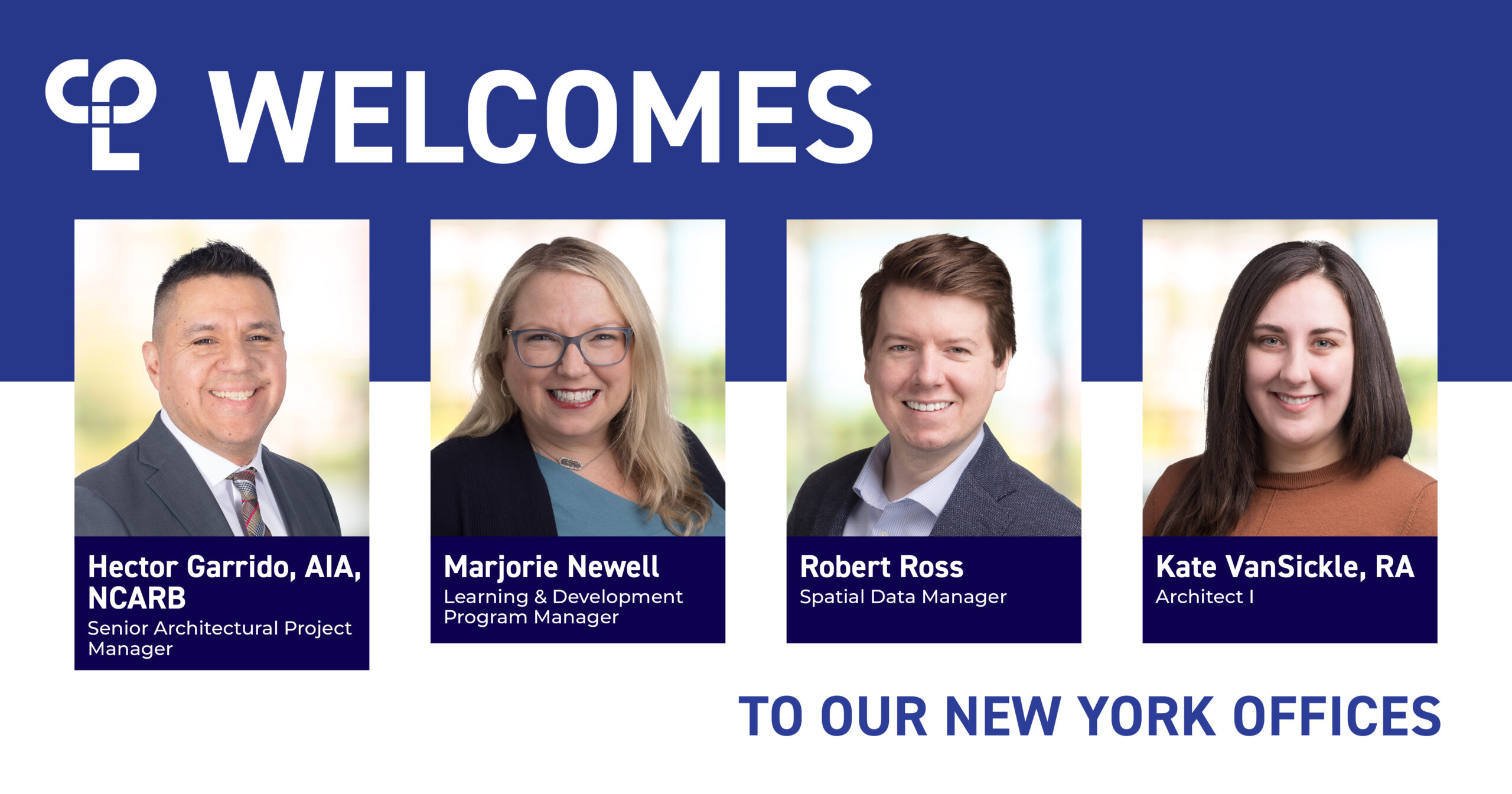 CPL welcomes new team members in New York.