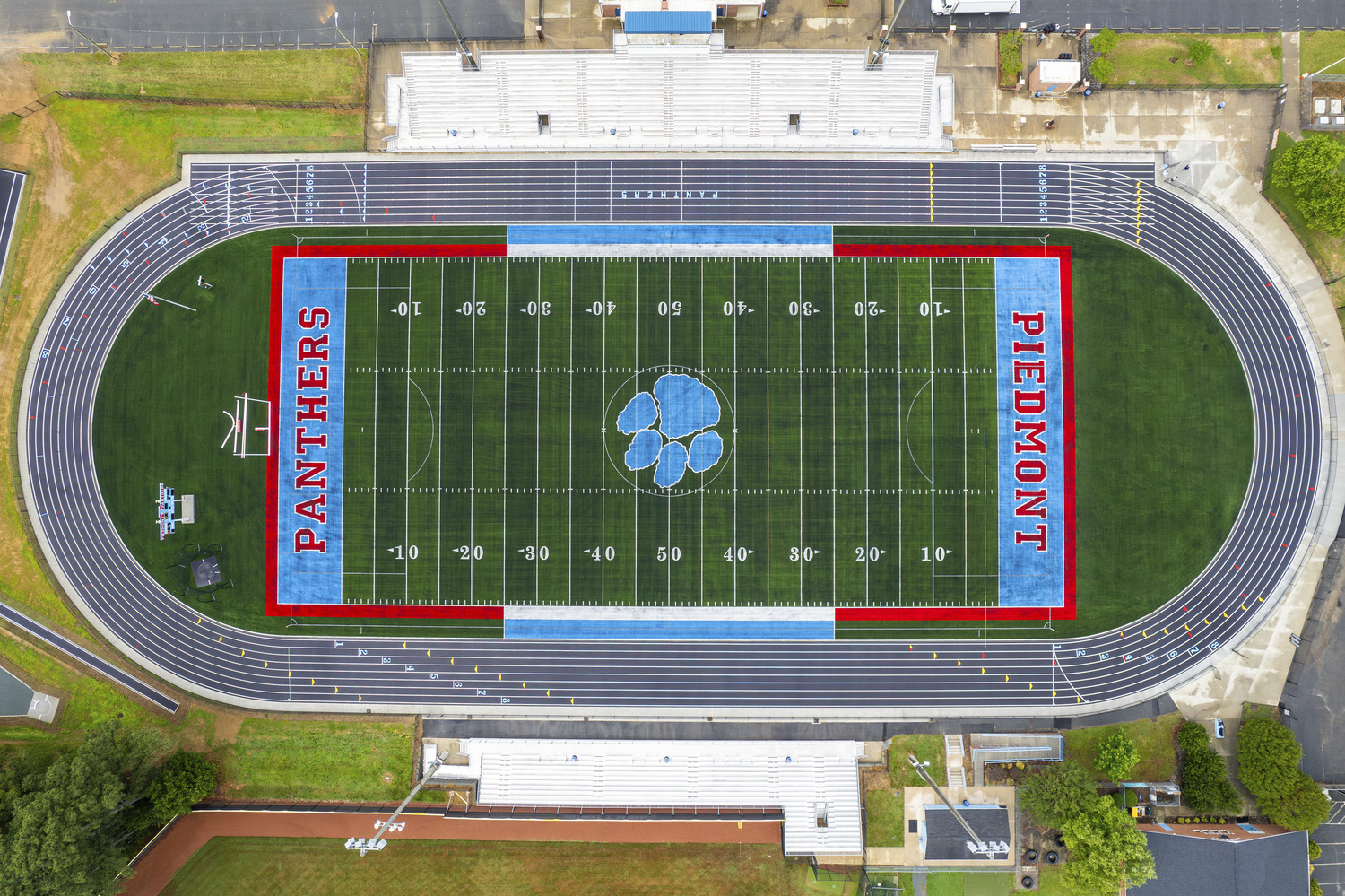 Union County Public Schools Piedmont High School Athletic Field - K-12 Sports Complex Designs