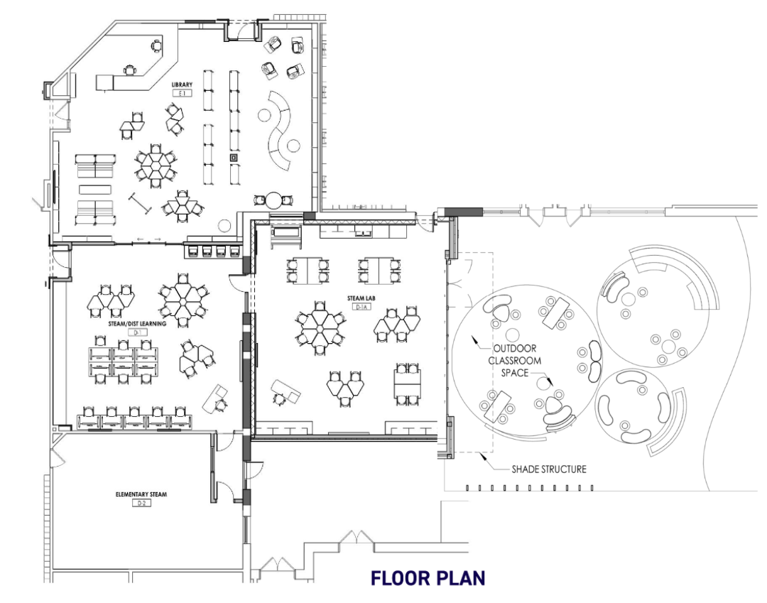 a technical drawing of a design in progress