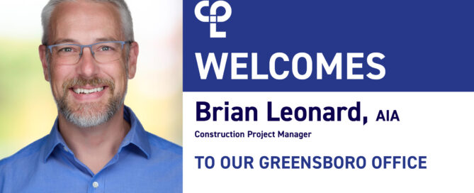 Feature image of Brian Leonard, CPL Greensboro construction project manager