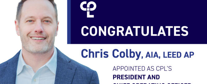 Chris Colby Promotion to President graphic
