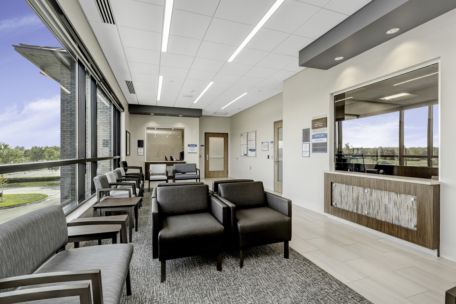 Dublin Cancer Center waiting room