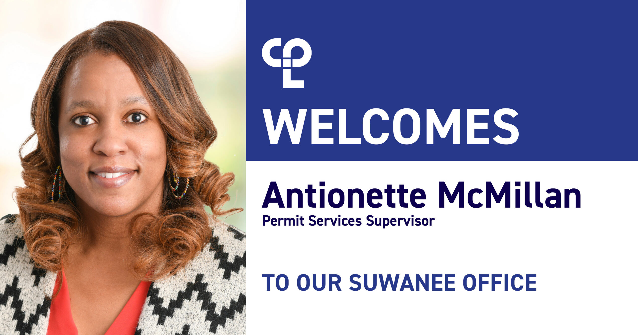 CPL Welcomes Antionette McMillan in Georgia